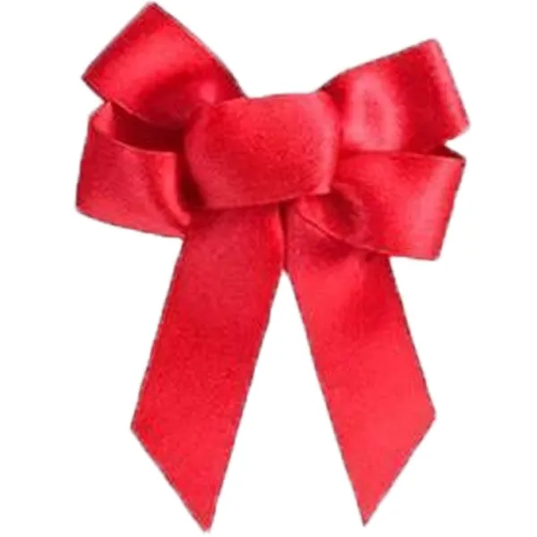 Elegant Wine Bottle Ribbon Bow with Rubber Ring