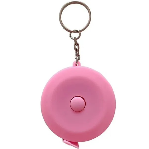 1.5m Retractable Tape Measure Keychain Dual Markings
