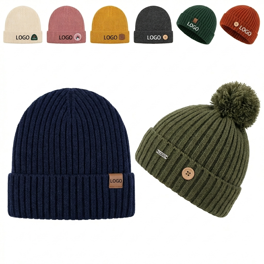 Premium Stretch-Knit Winter Beanie with Cozy Fleece Lining