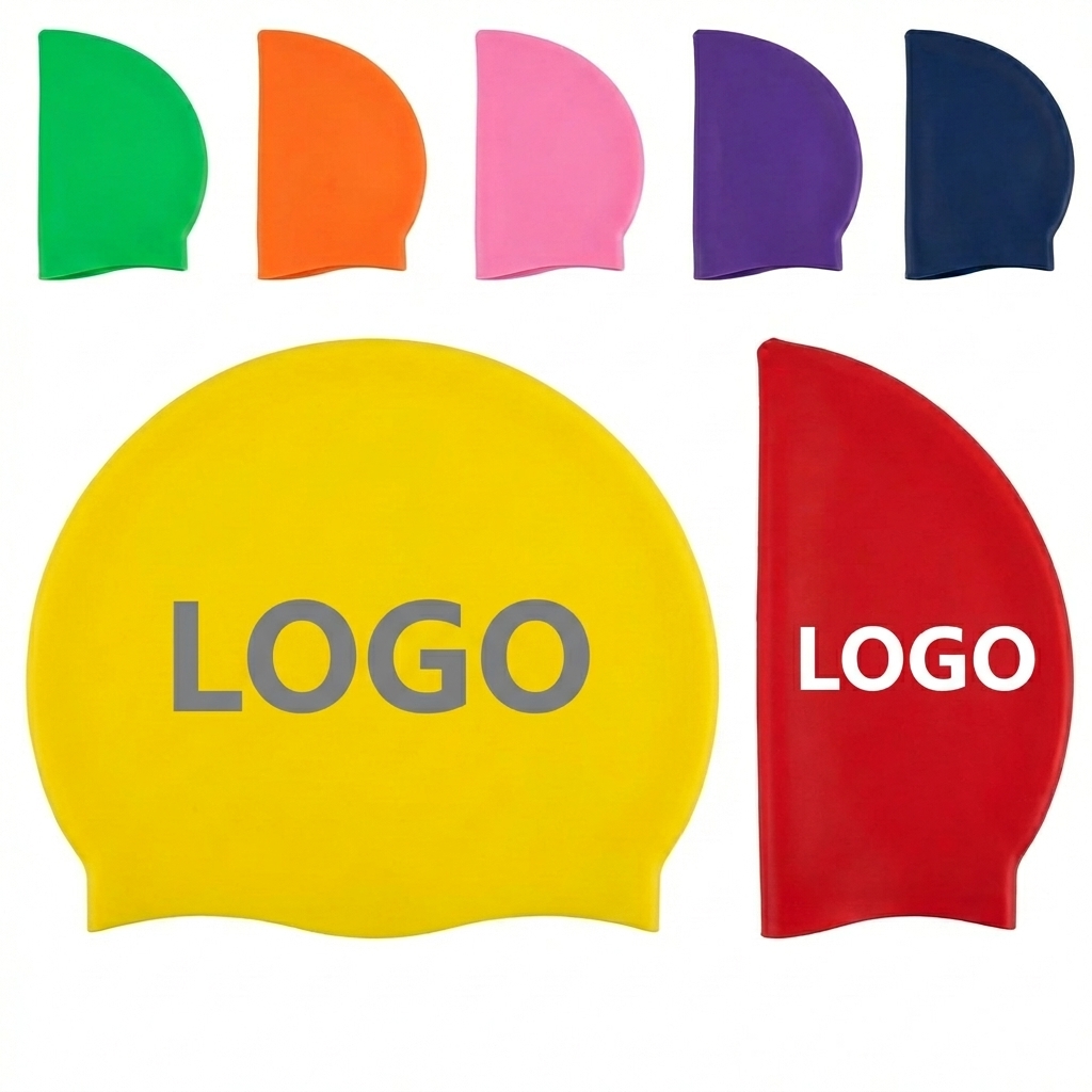 Sustainable Silicone Adult Swim Cap for Hair Protection & Comfort