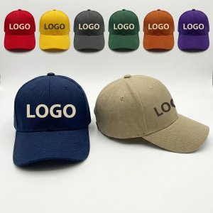 Classic Cotton Cap with Adjustable Strap for Outdoor & Promotional Use