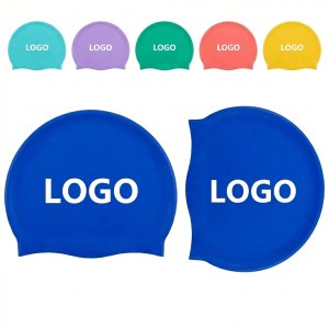 Premium Unisex Silicone Swim Cap for Adults - Waterproof & Comfortable